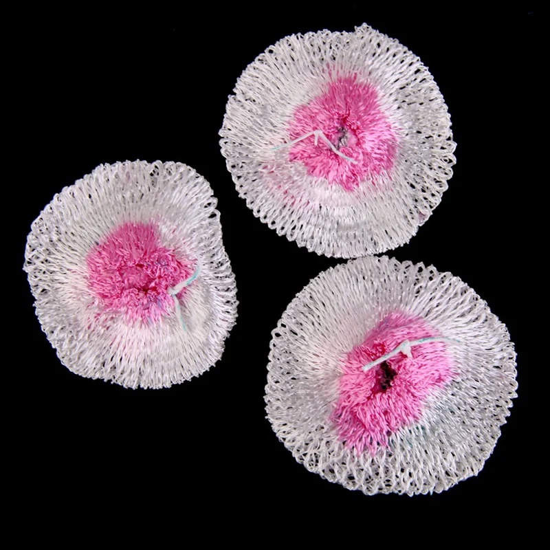 Hot 50 Pieces Replacement Gas Pressure Lantern Mantles For Camping Tent Lamp Light Pink Color