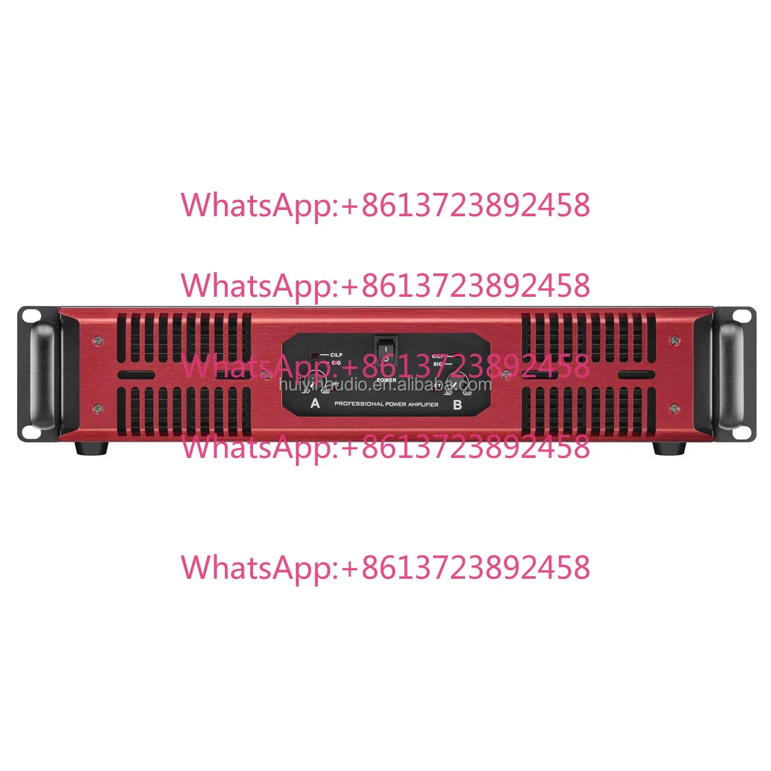 MD Series 2 Channel Amplifiers High Power Stereo 8Ohm 2 X 1800W 1600W 1200W Power Amplifier for Professional Audio Sound System