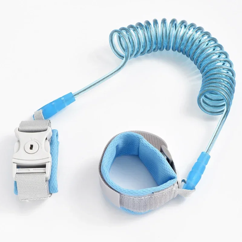 1-meter Lock Key for Infants Young Children Anti Loss Traction Rope for Anti Loss Bracelet for Children and Baby Safety Belt