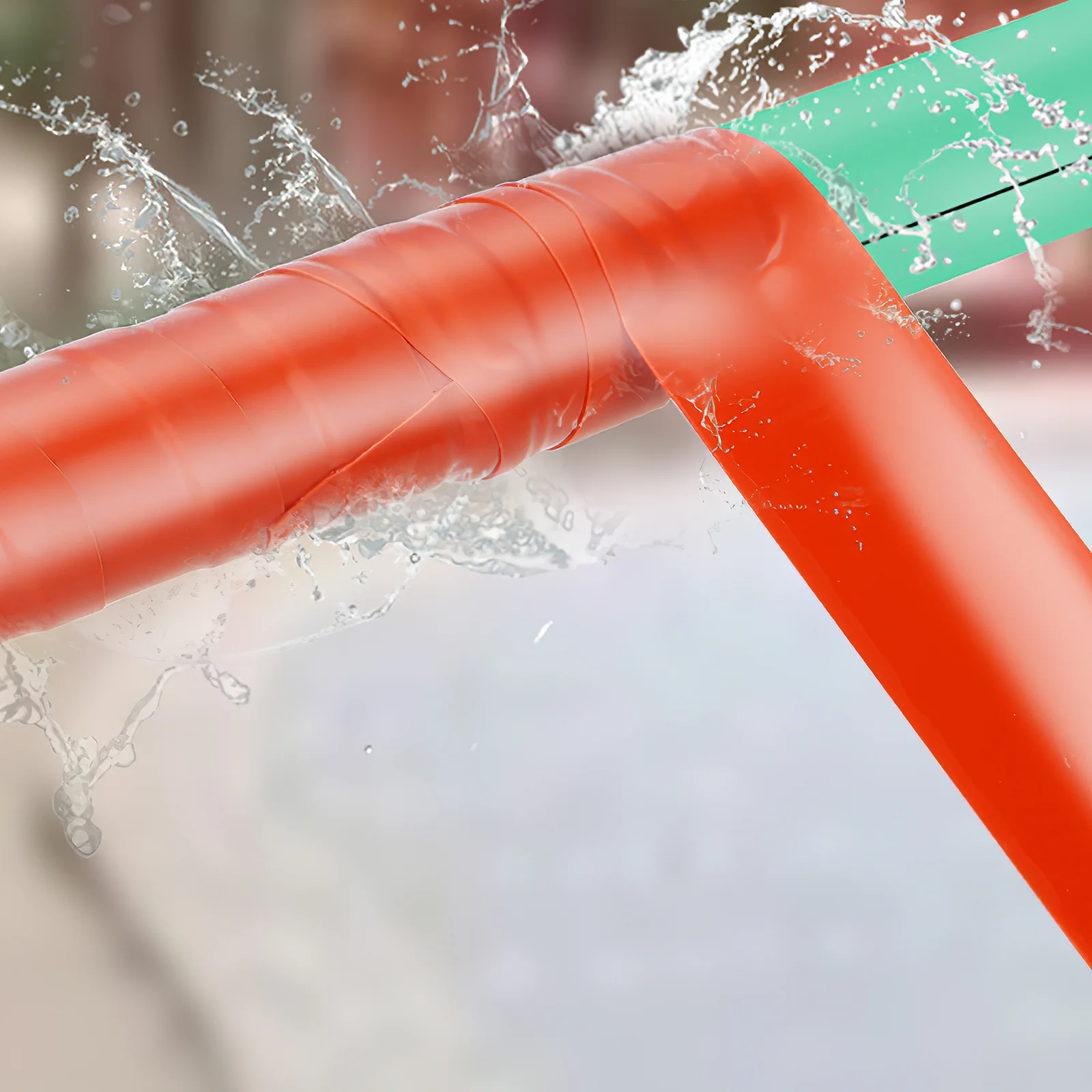 

Waterproof Repair Tape Silicone Rubber Sealant for Pipes Flexible Leak Proof Sealing Tape Outdoor Use PVC Ppr Metal Iron Cast