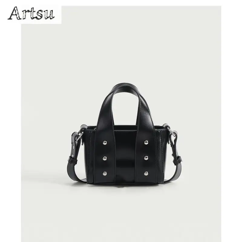 New Fashion Bucket Bag Shoulder Bags Pu Leather Academy Style Version Leisure Versatile High Capacity Commuter Crossbody Bags