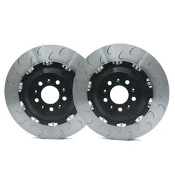 JADA Newest Designer Car Brake Large Disc 370*36 mm Front Brake Rotor Brake Disc With Center Hat for Porsche Cayenne turbo