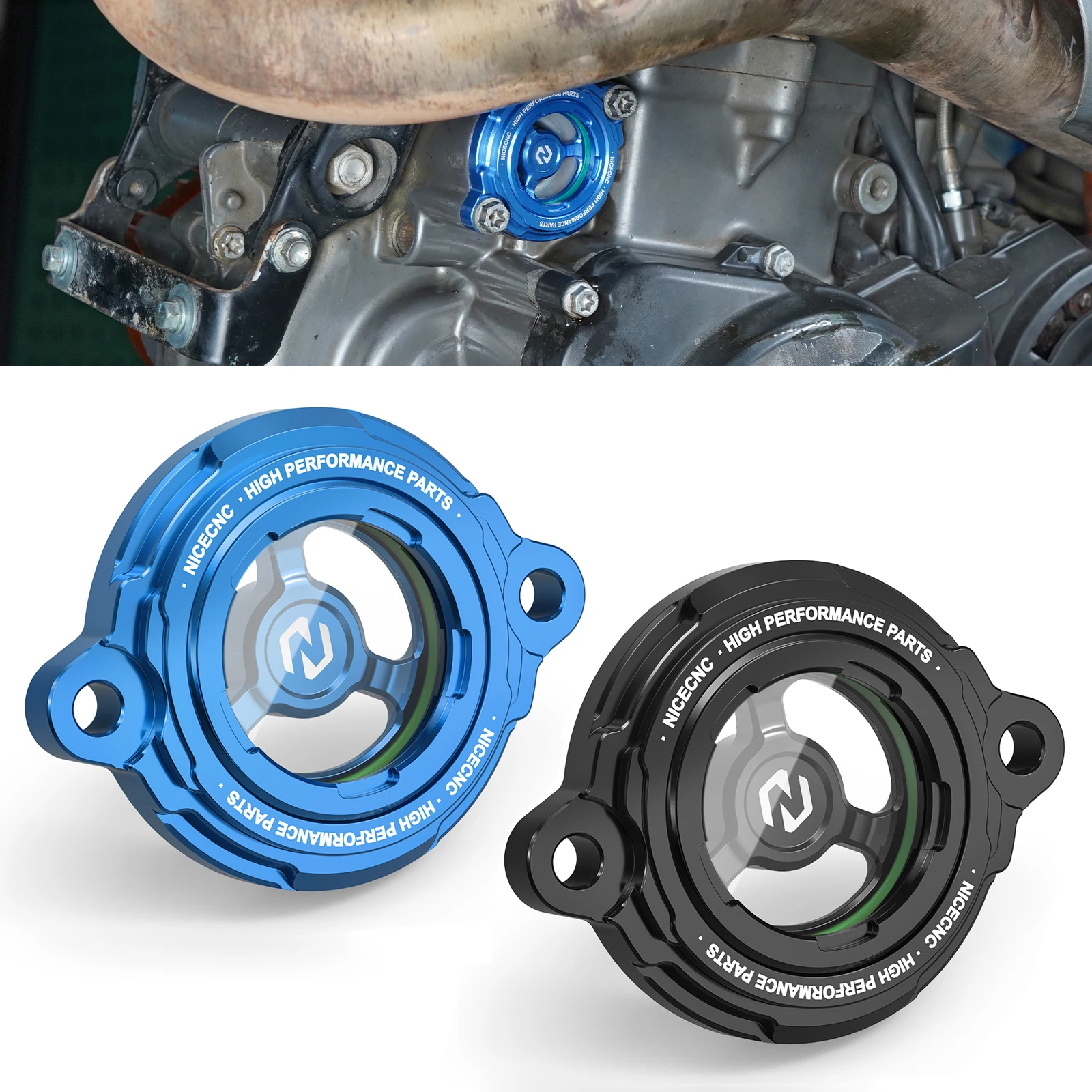 

For 2022-2025 Husqvarna Norden 901 Engine Oil Filter Cover Cap for Husqvarna 701 SM 701 Enduro 16-25 701 Vitpilen 18-20