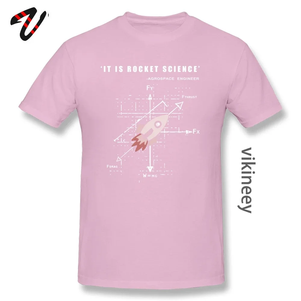 It Is Rocket Science Agrospace Engineer Men Casual Tops T Shirt Top Quality Cotton Breathable Tshirt Loose Fashion Print T-Shirt