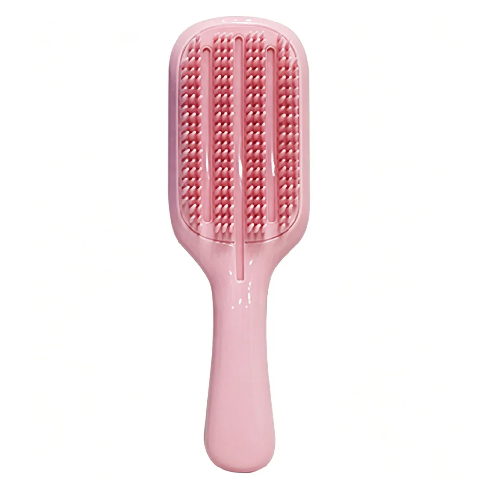 1 Stück Antistatische Entwirrbürste Weiche Kopfhautmassage-Bürste Anti-Frizz Nicht Verknotende Bürste Abnehmbares Haarstyling-Werkzeug – Detail 9