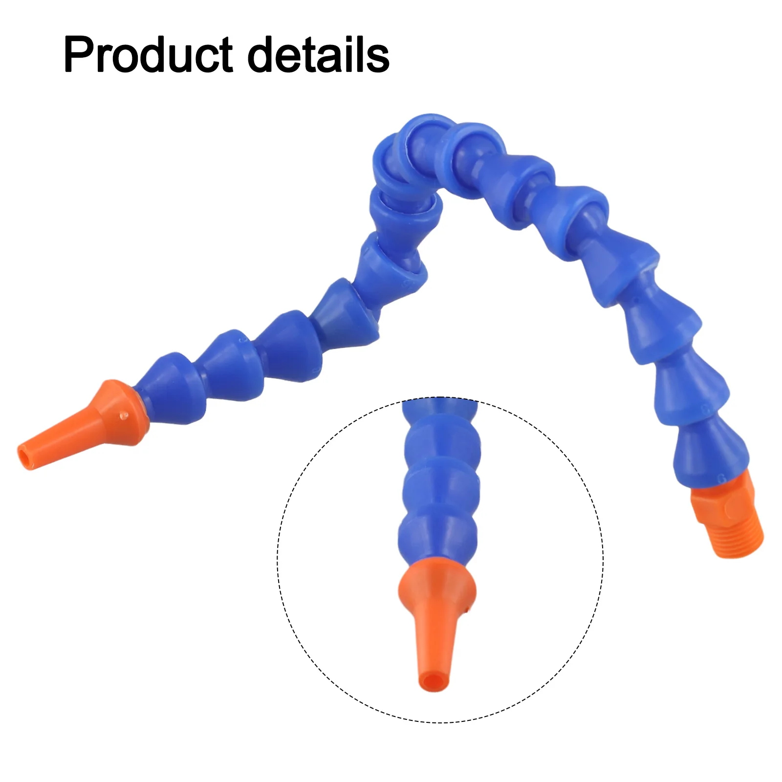 Tubo del liquido di raffreddamento regolabile Tubo di raffreddamento BPS per raffreddamento industriale Filettatura esterna Resistente alle alte temperature Non conduttivo