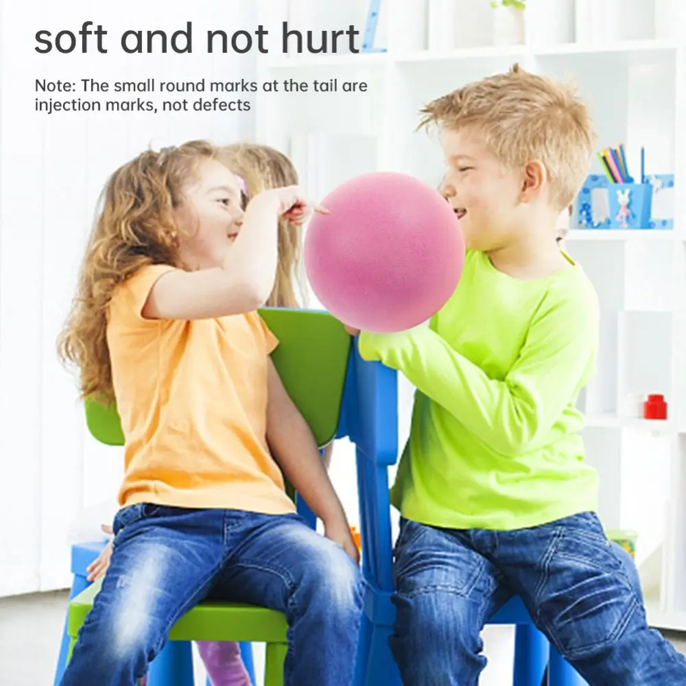 

Floor Indoor Noisereduction Baby Foam Soft Elastic Ball Solid Sponge Ball Mute Ball Soft Elastic Ball Noise Reduction Ball