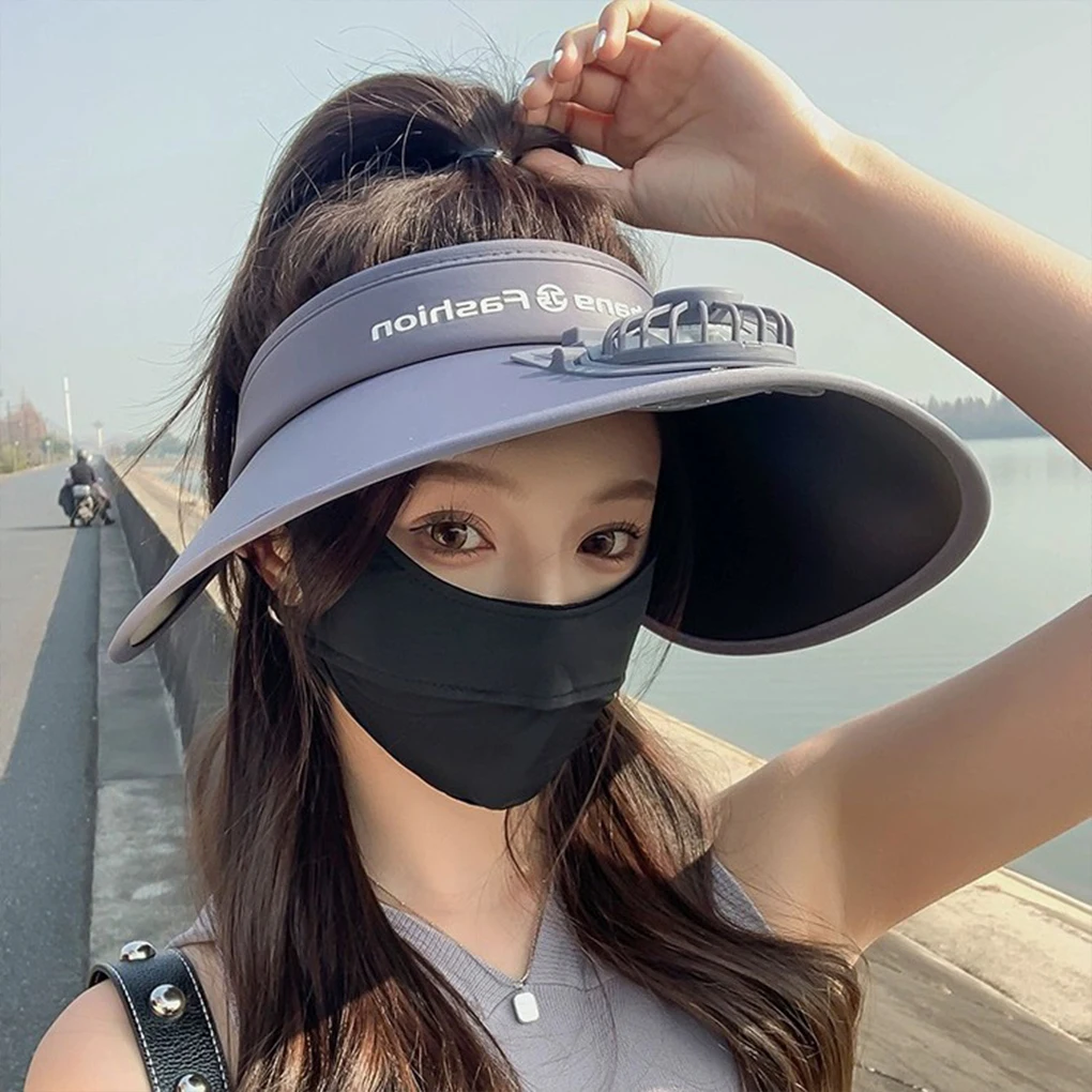 

Solar Fan Hat Men and Women Solar Powered Fan Hat USB charging 5 Levels of Fan Speed 5-10 H Work Solar and Fan Hat for Fishing