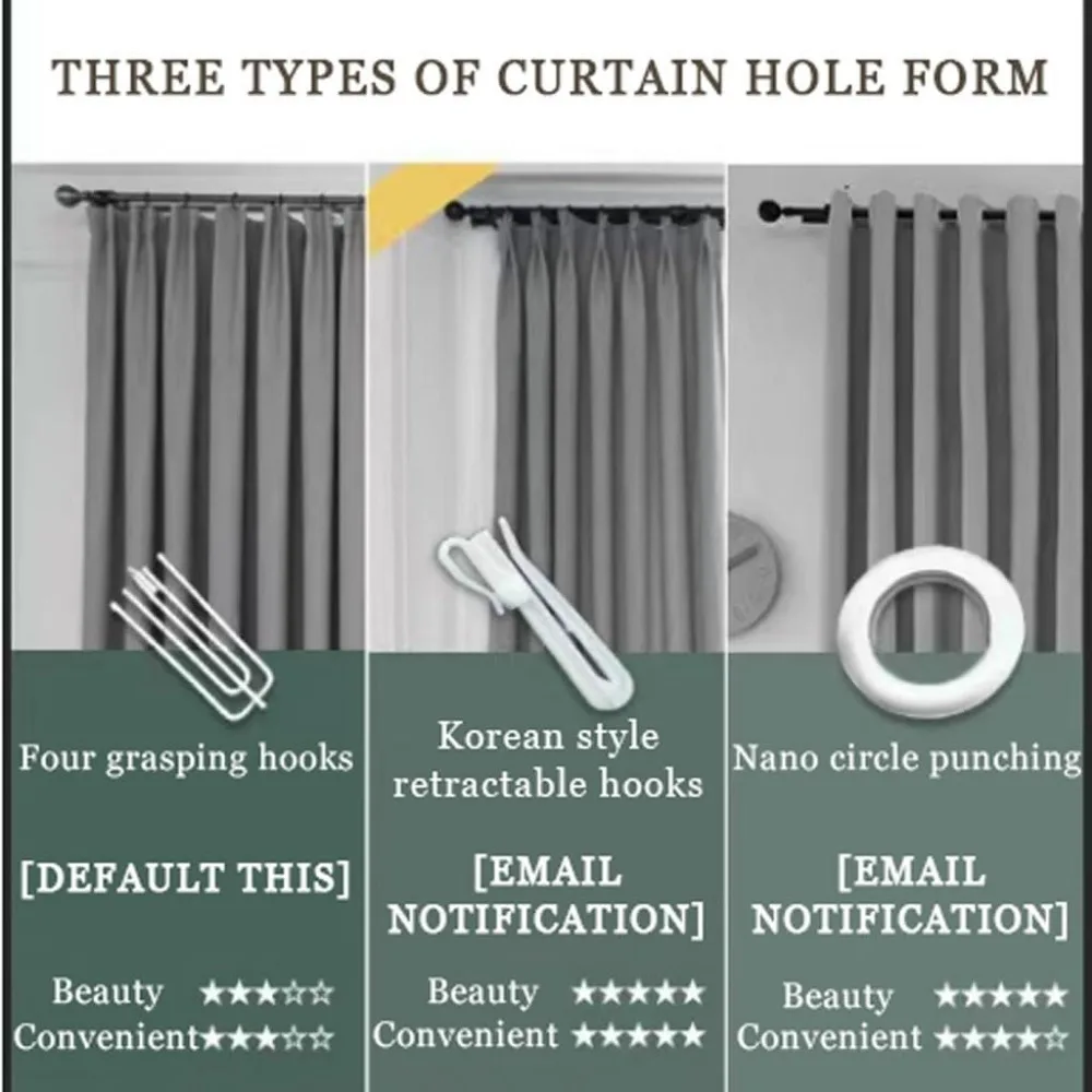 Thermal Insulated Blackout Curtains for Bedrooms and Living Rooms - Modern French Style Window Treatments with Unique Design