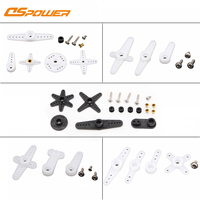 25T 28T Servo Arm Part Double Head Round Type Steering Gear Set Accessories for Emax JX SPT DSPOWER HD 20kg 30kg RC Helicopter