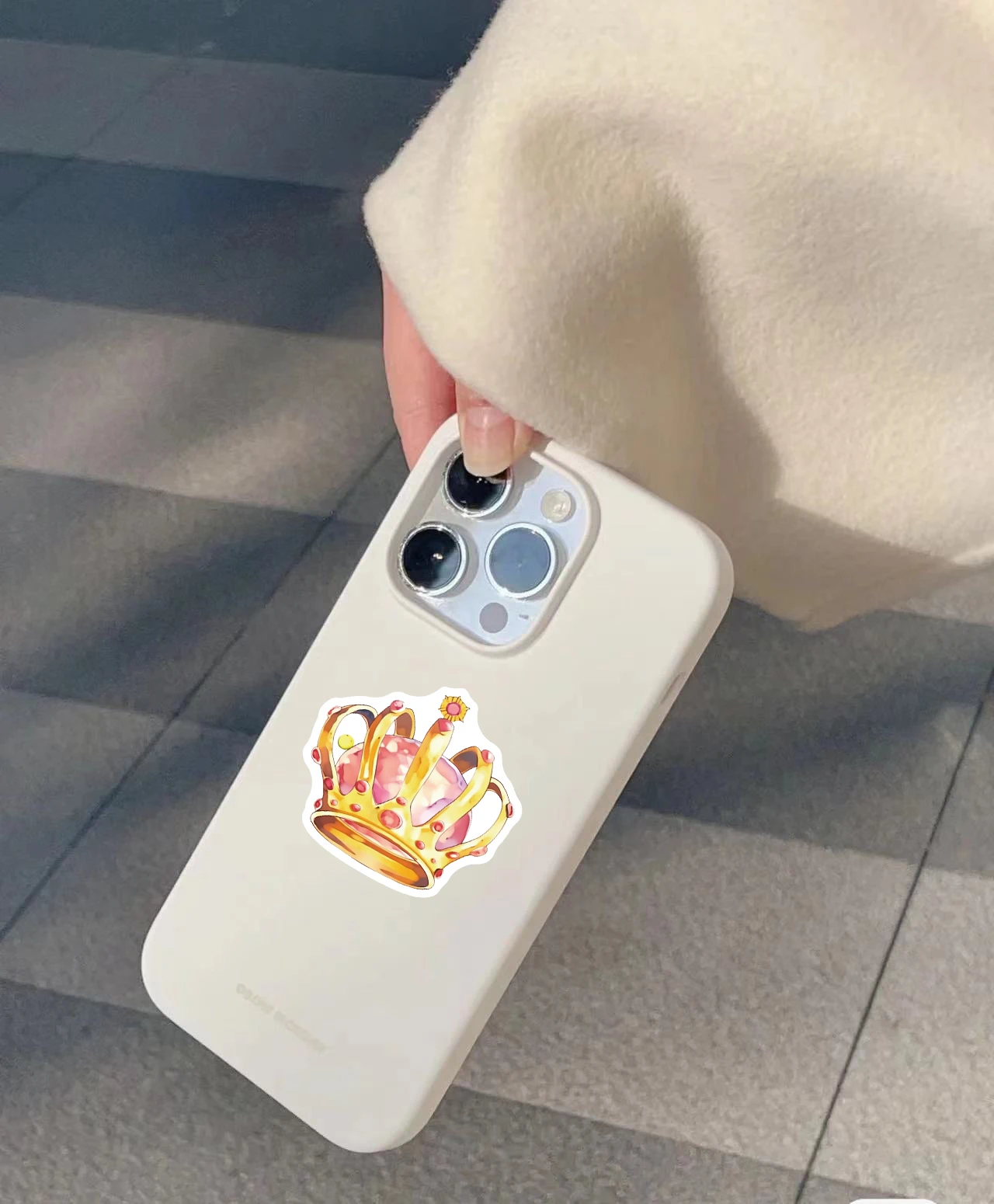 ملصقات كرتونية تاج ، ملصقات عالمية رائعة خرافية ، حافظات هواتف يدوية ، كمبيوتر محمول ، أكواب مياه ، حقائب سفر ، مقاومة للماء ، 50 #5