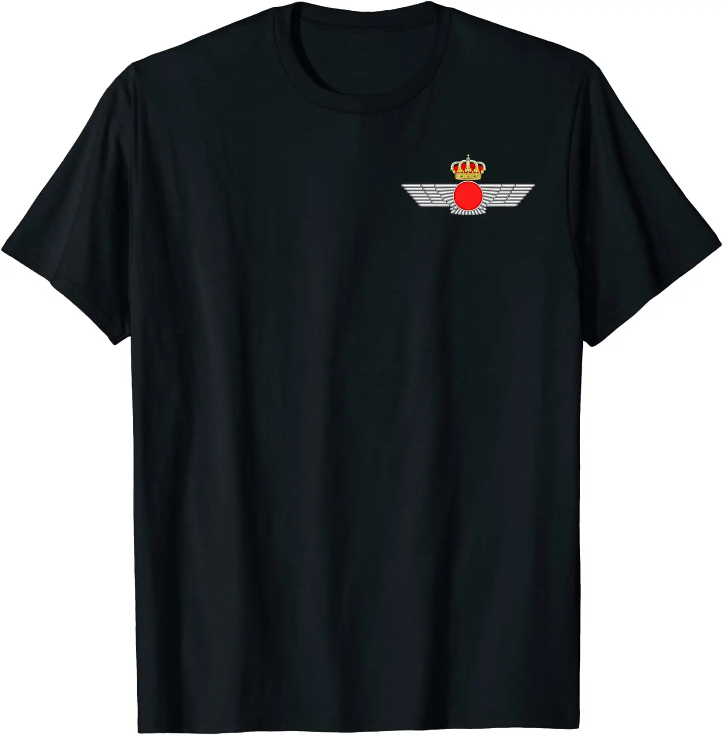 

Spanish Air Force Ejército Del Aire Wings Patch Men T-Shirt Short Sleeve Casual Cotton O-Neck Summer Shirt