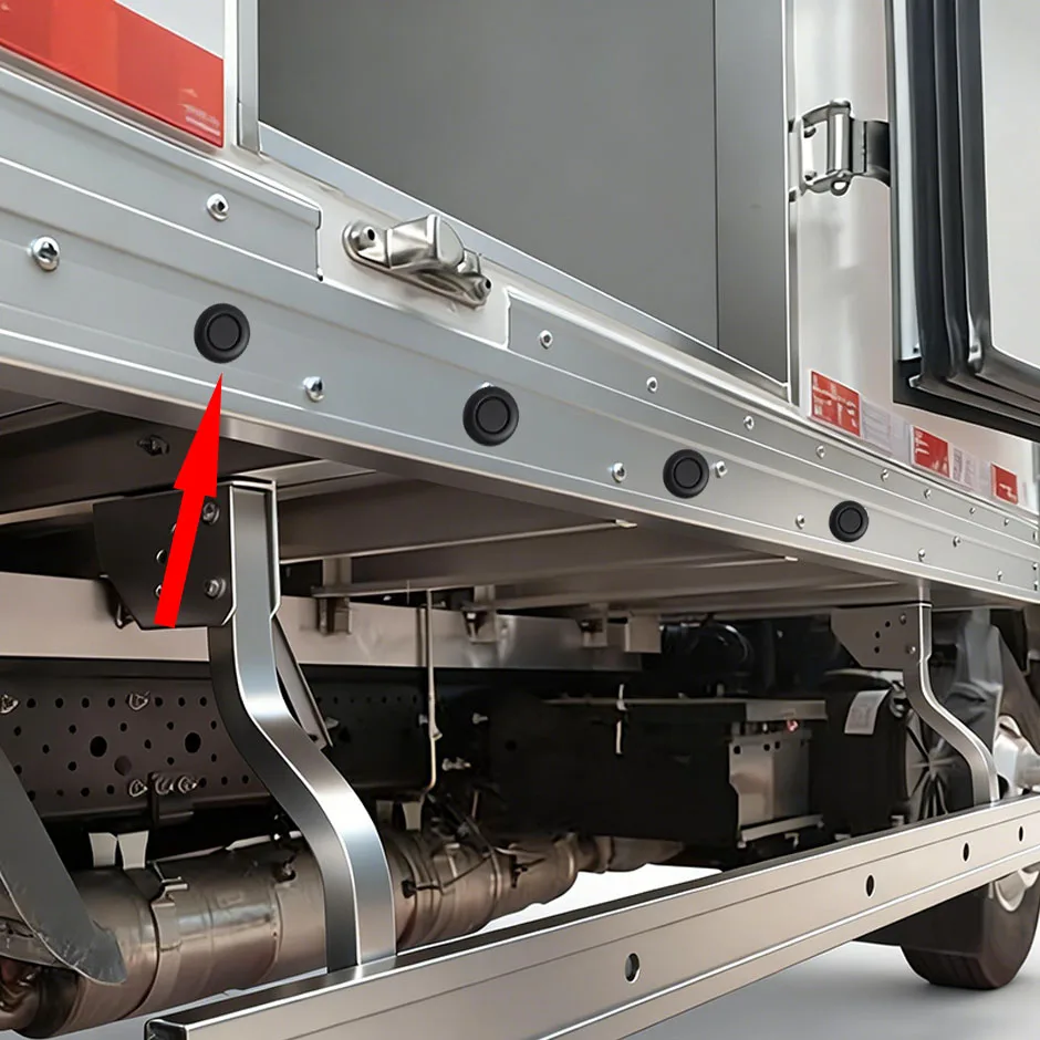 Silikon Anti-Fehlalarm-Rückfahrradar Parktronic Parksensor Ultraschall 18/16,5mm Passend für LKW/Van/Bus/Lastwagen Metallstoßstange* – Detail 2