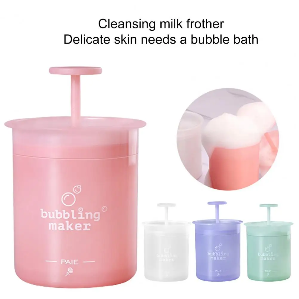 Nuttige Schuimmaker Minimalistische Reinigingsmelk Gezichtsreiniger Schuimer Brede Applicatie Bubble Foam Fles Badkamer Accessoire