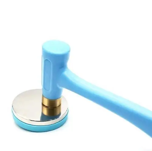 Circular Netal Pad Jewelry Tools Equipment Jewelry Brass Hammer Hand Tools for Letters Stamp Mini Hammer Screwdriver Hand