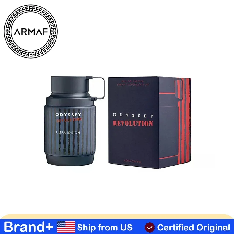 

Armaf Odyssey Revolution Ultra Edition Men 100ML EDP Spray Cologne Persistence Arabian Pheromone Natural Long-lasting Fragrance