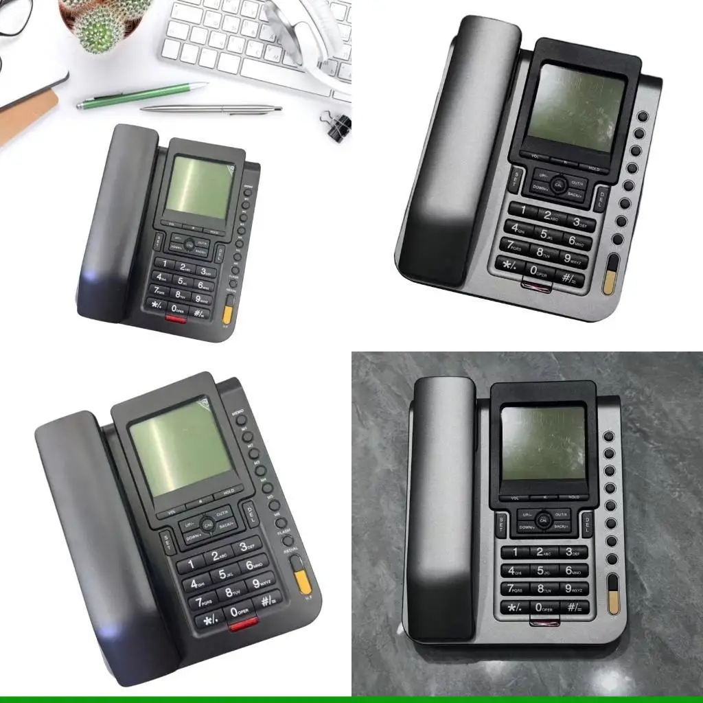 U55C Landline Telephone Desktop Telephone Fixed Telephone Caller Telephone Front Desk Home Office with Call Display Telephone