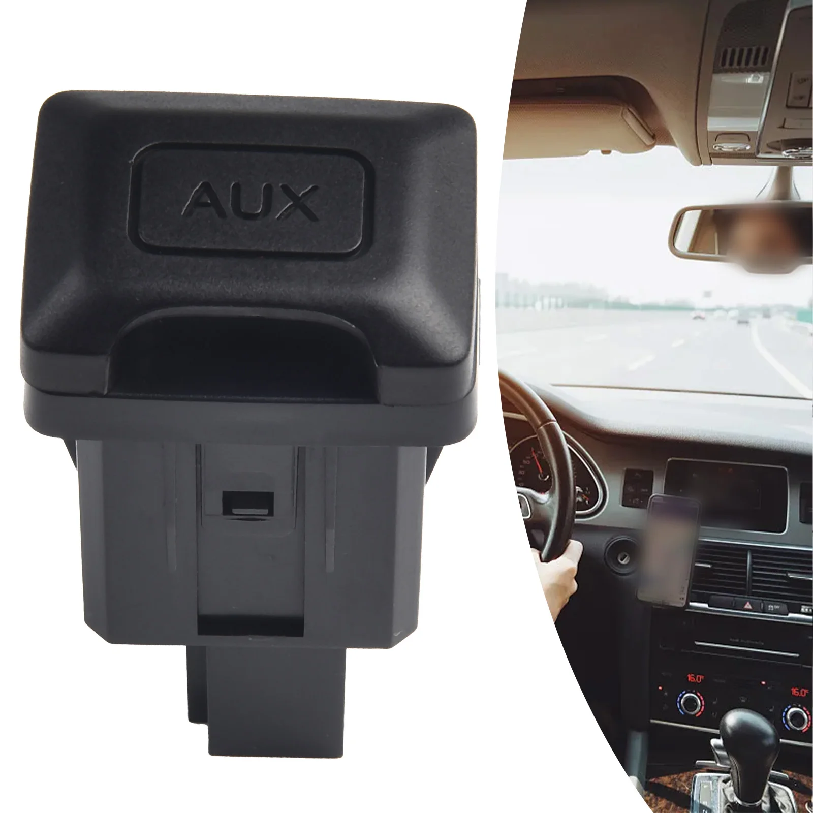 Auxiliary Input Adapter for Civic 2006-2011 and CR-V 2009-2011 OEM Equivalent to 39112SNAA01 39112-SNA-A01 5 Pin Aux Port