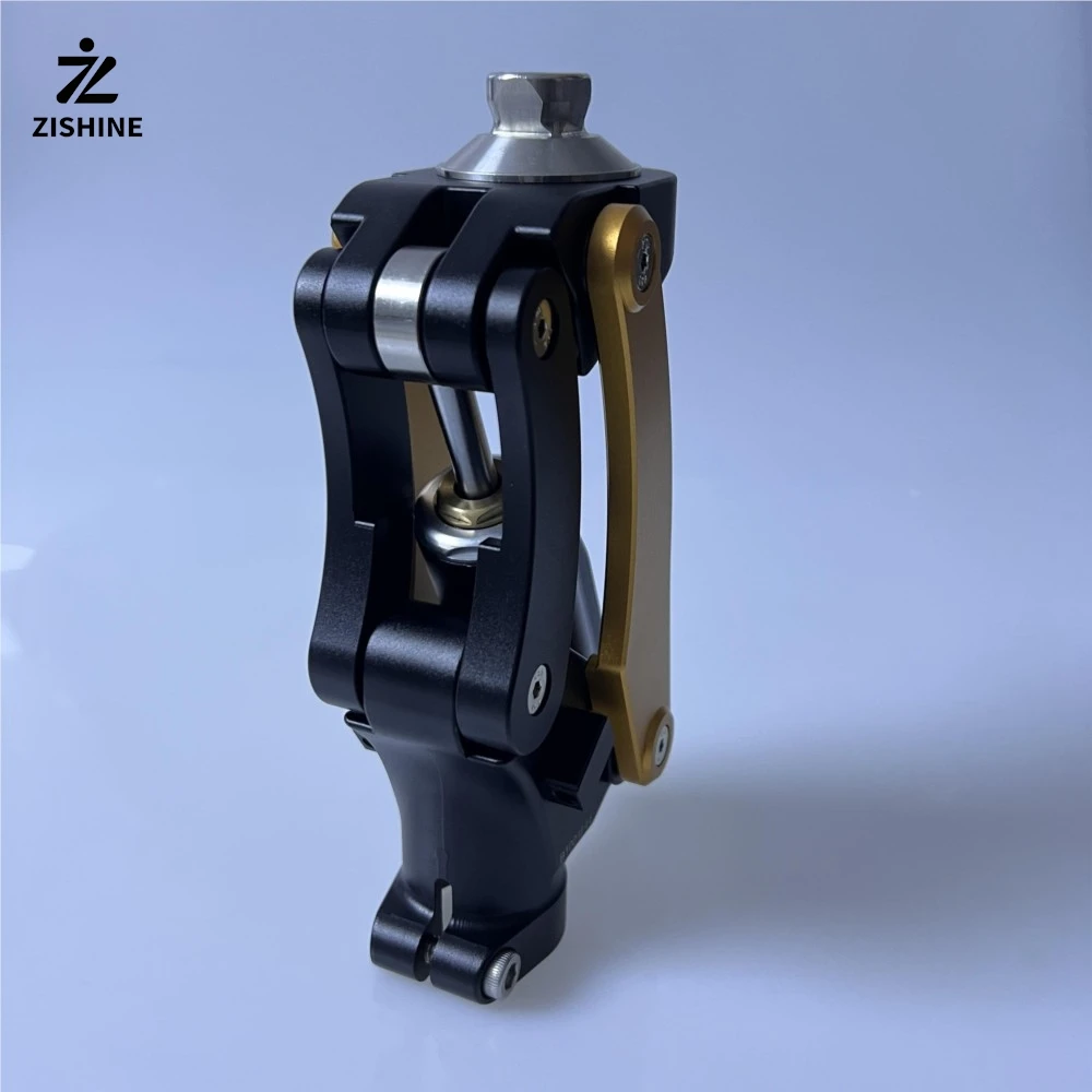 Prosthetic Knee Joint 5-Bar Pneumatic Polycentric Artificial Leg Aluminum Alloy Weight Bearing Self Locking 3P32 125kg Load