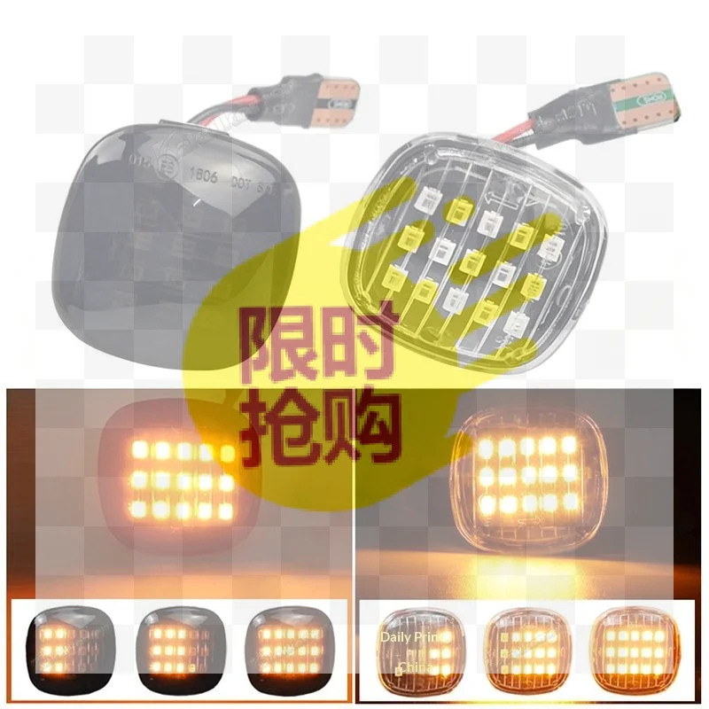 【CMO】LED Dynamic Turn Signal Lamp Side Marker Light Indicator For  Fabia Octavia Roomster Rapid  A3 A4 B5 A8 D2 SEAT Ibiza