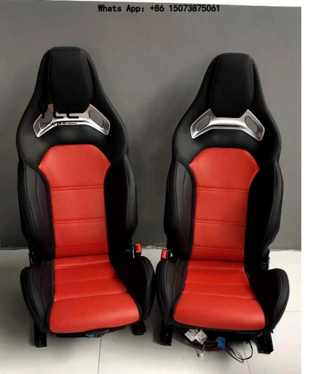 Sport Car Seat for Ben-z C-Class C63 A-M-G W205 Car Seats High Performance Leather Safety Seats