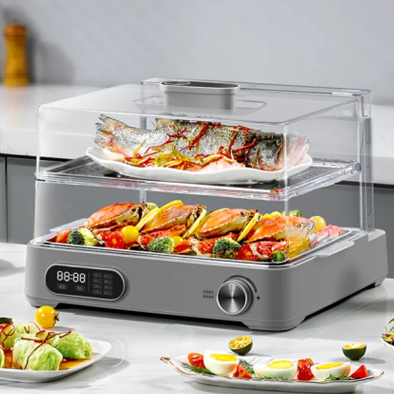 الأجهزة المنزلية، باخرة حرارية سريعة، متعددة الوظائف، موعد منزلي، وعاء بخار من الفولاذ المقاوم للصدأ، المطبخ Ste