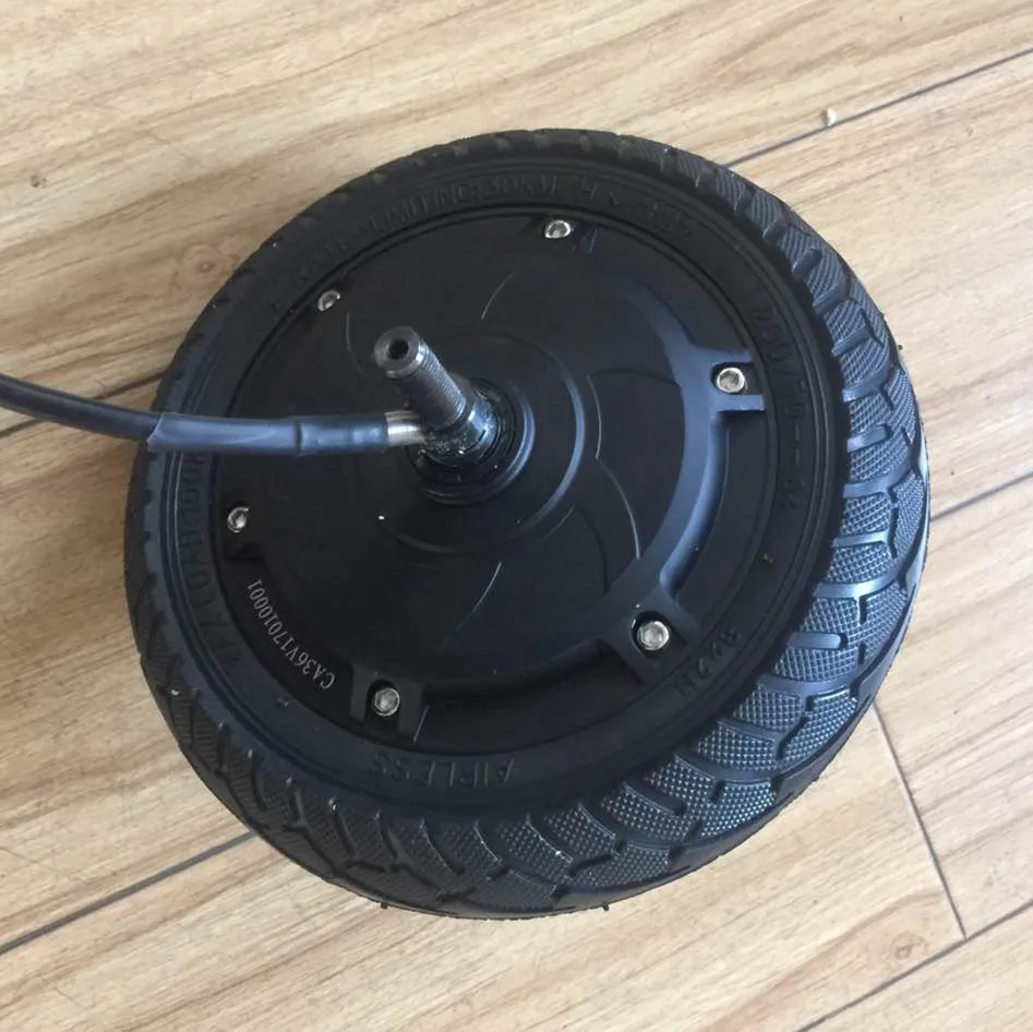 8-inch Scooter Motor Brushless Hub Motor, 24V~48V Disc Brake with Hall, 250W~350W