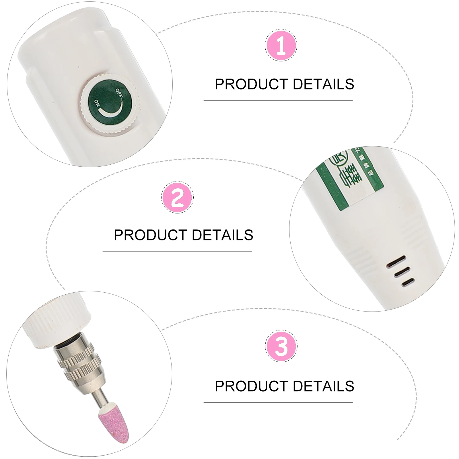 

1Set Electric Engraver Pen Adjustable Speed Mini Handheld Engraving Tool for Jewelry Metal Glass Wood Jade Polisher Us Plug