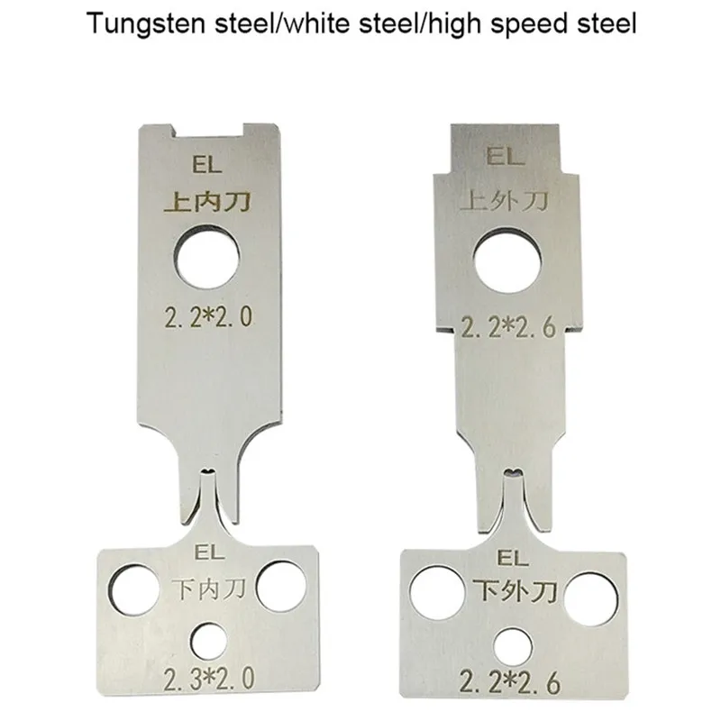 Pièces de lames personnalisées en usine pour machine à dénuder les fils entièrement automatique, lien de paiement Thelmachine