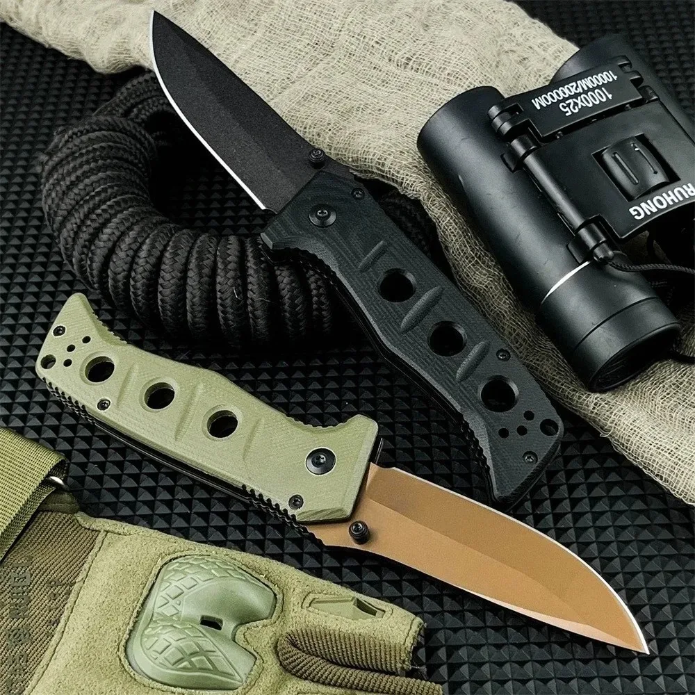 

BM 273 Складной нож для охоты на открытом воздухе с лезвием D2 и ручкой G10, инструмент для резки в джунглях, кемпинга, альпинизма