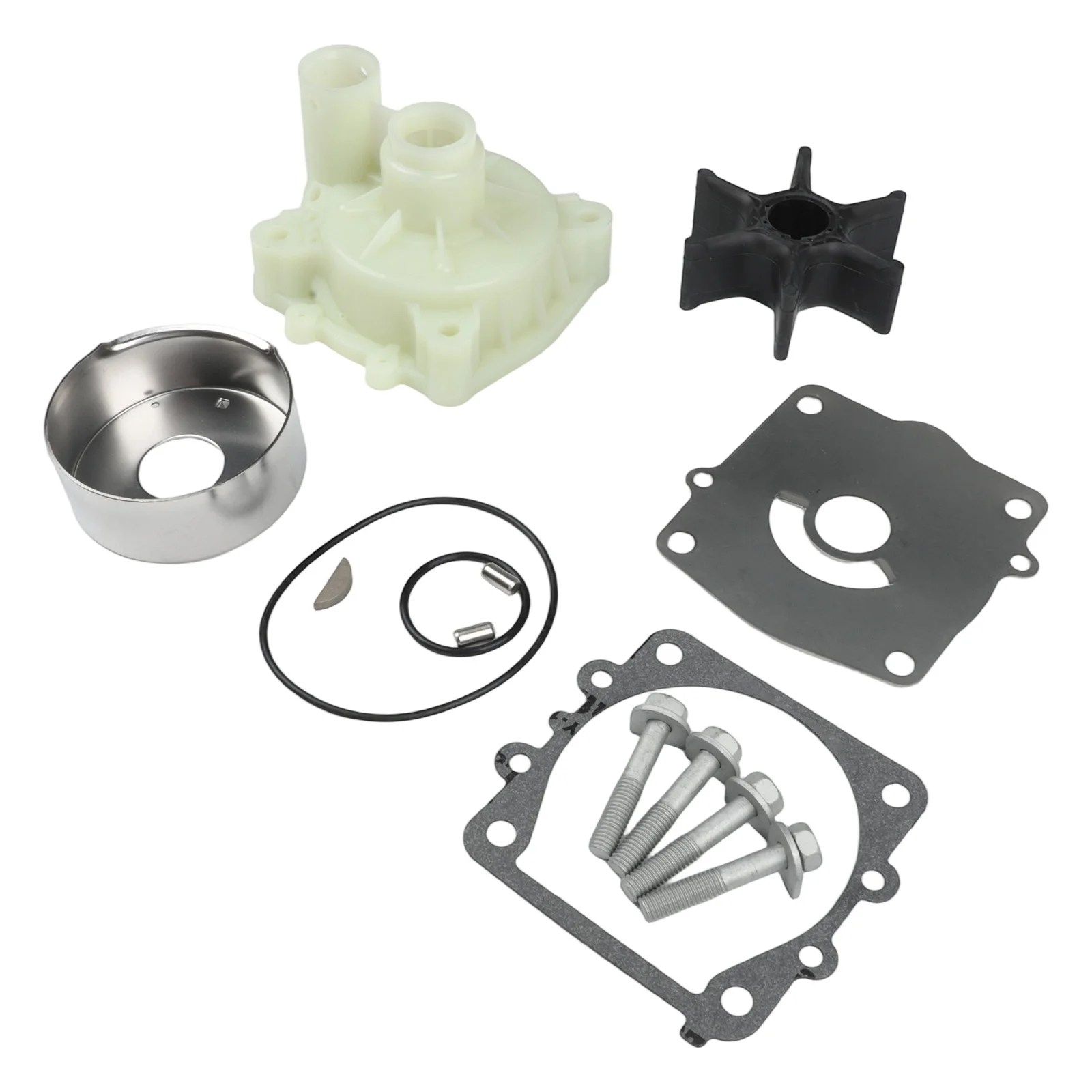 

Marine Cooling System Impeller Repair Kit Boat Maintenance High-Grade Materials Marine Conditions Impeller Replacement Parts Set