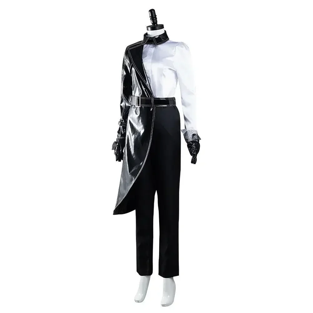 Movie TV Anime Cruella De Vil Dress Uniform Jumosuits Cosplay Costumes  101 Dalmatians Performance Party Halloween Carnival