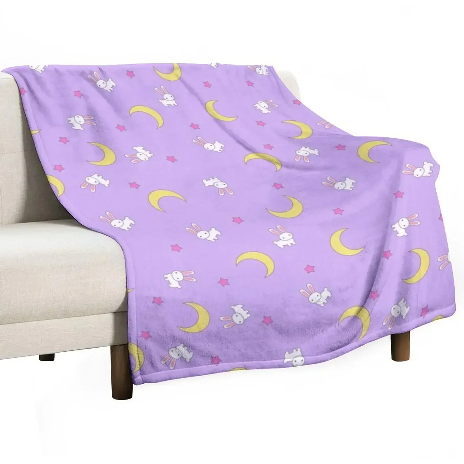 Usagi Throw Blanket Bed Fashionable Decoratives Travel Hairys Blankets