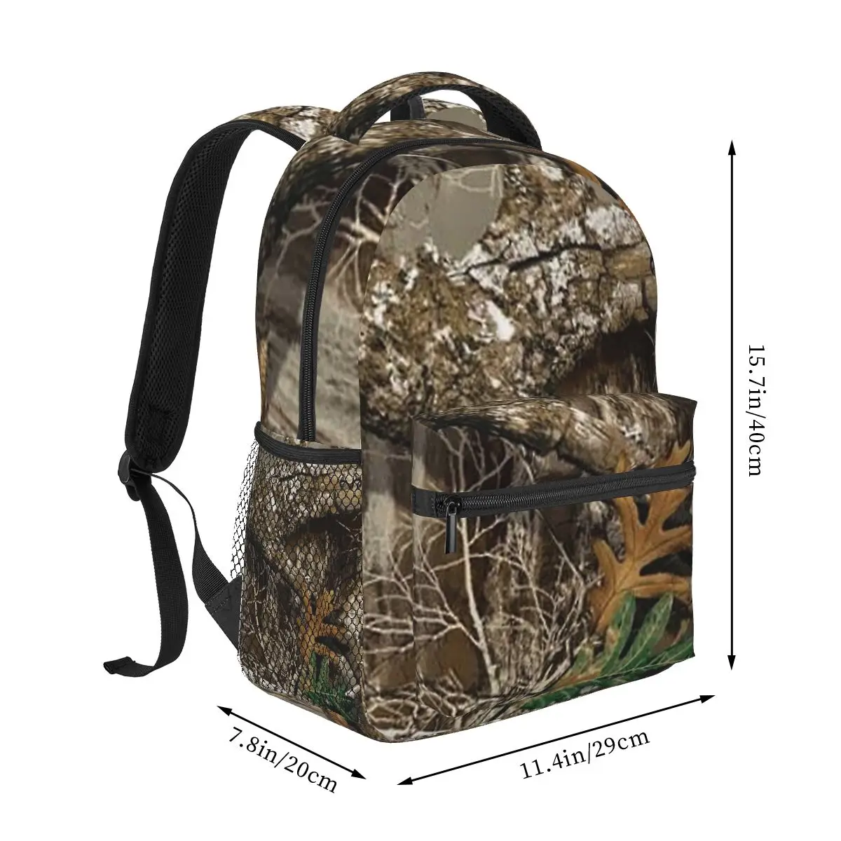 Real Tree Backpacks Boys Girls Bookbag Children School Bags Cartoon Kids Rucksack Shoulder Bag Large Capacity