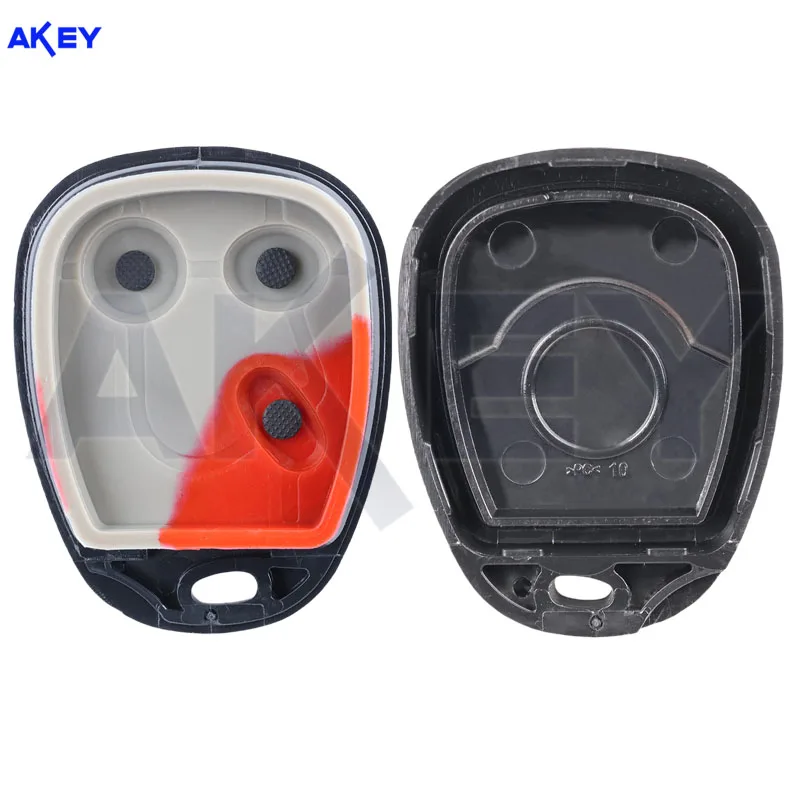 Car Key Shell Remote Smart Auto Car Fob Case Cover 3 Buttons LHJ011 For Chevy Silverado Tahoe Suburban Chevrolet GMC 2003-2006