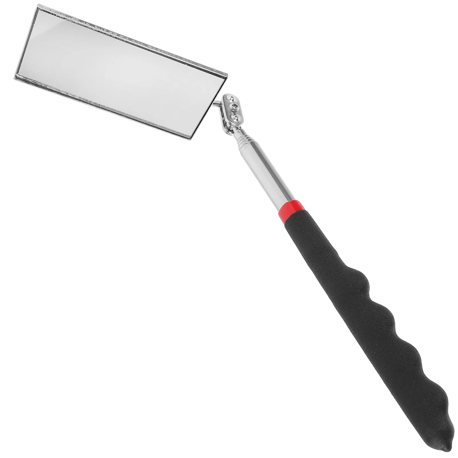 

Inspection Mirror Round Telescoping Mechanic Inspection Mirror Telescoping Adjustable Plastic Automotive Hand Tools for Vehicle