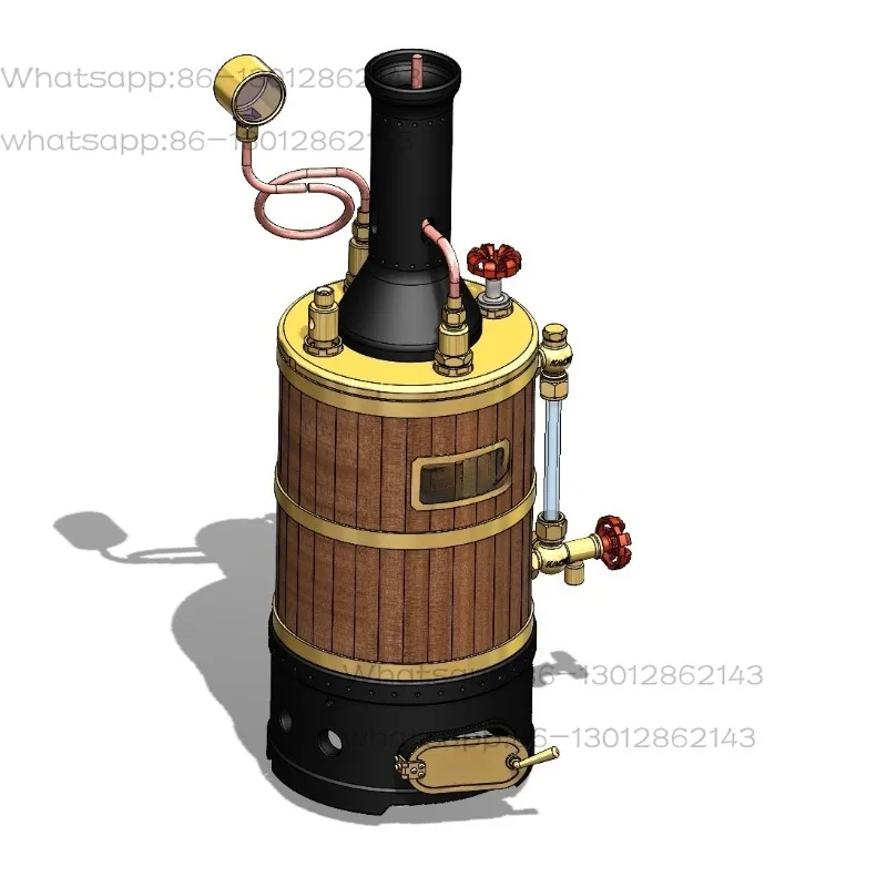 LS80S vertical boiler model, high efficiency hot topic conversion rate, steam engine model, ship model