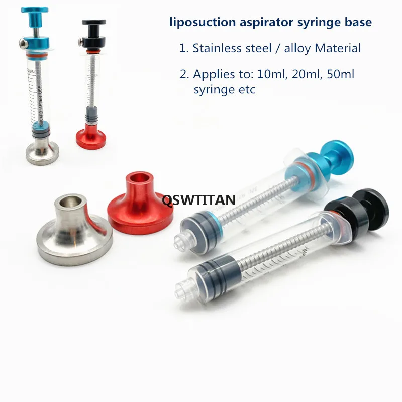 Liposuction aspirator kit fat harvesting transplantation kit  syringe base Foldable Autoclavable Syringe Display racks