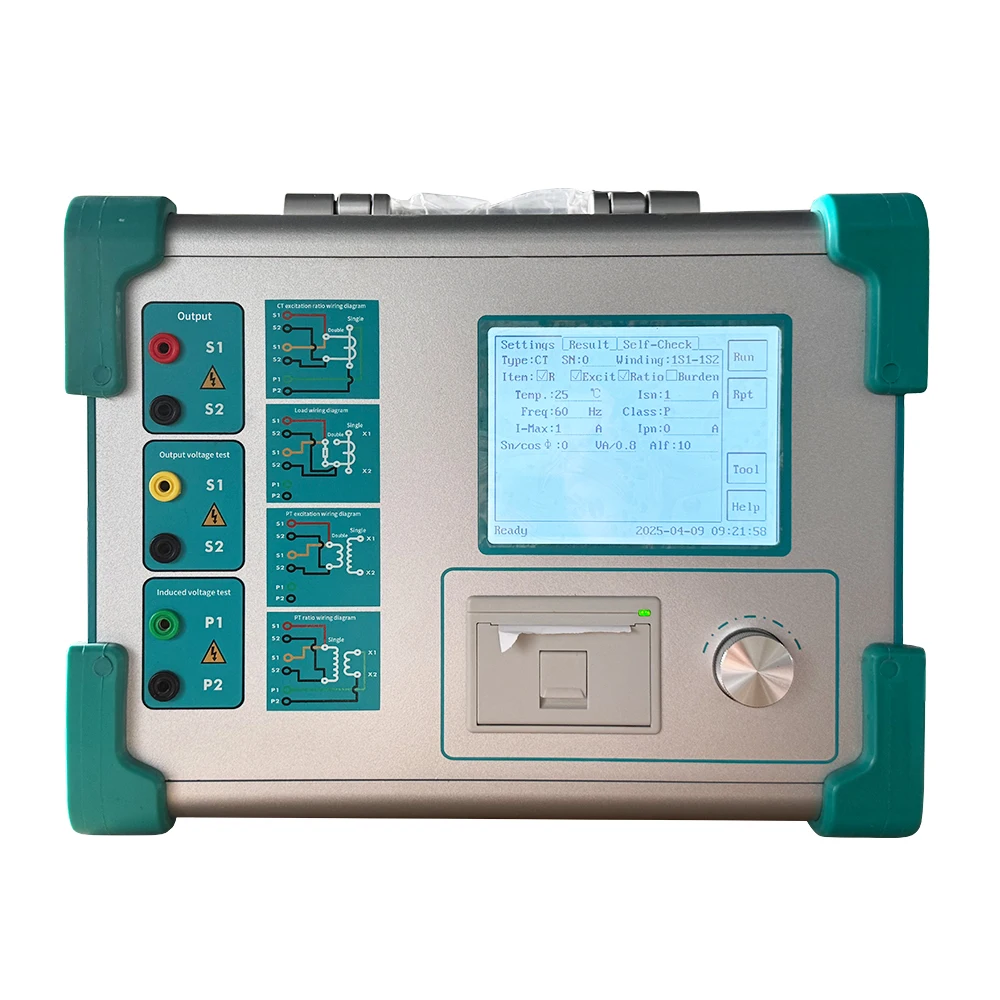 JHCTA-1836 Portable AC 0~1000VA Multi-functional V-I Characteristics Ratio Polarity Tester CT PT Analyzer