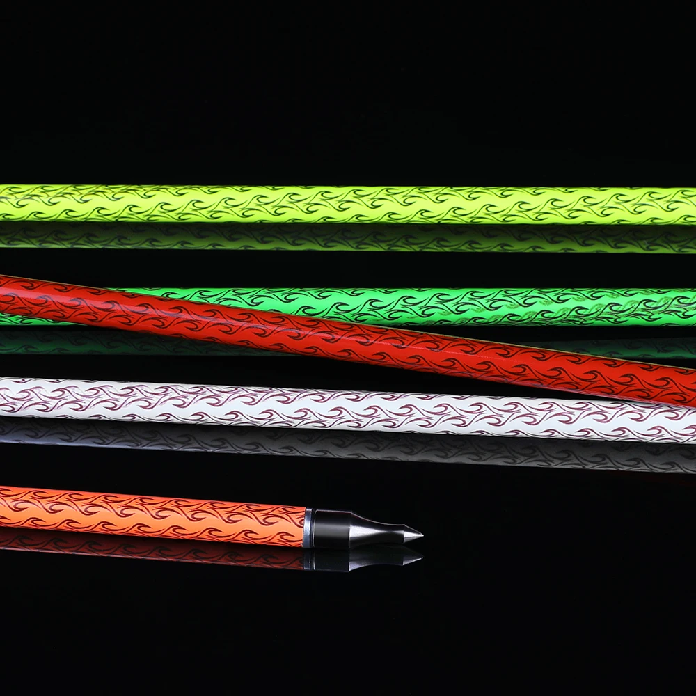 30\'\' Archery Arrows Spine500 ID6.2mm Mix Carbon Arrow Shaft with 4\'\' turkey Feather for Bow/Arrow Hunting Shooting Accessories