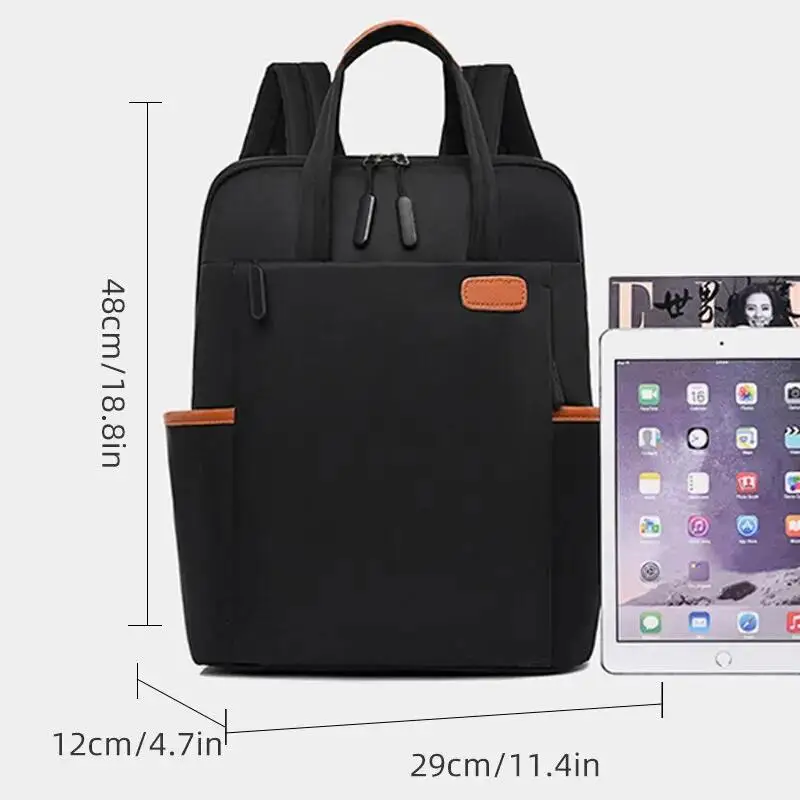 New Rilibegan Women Multifunctional Travel Bag Oxford Large Capacity College Student Backpack