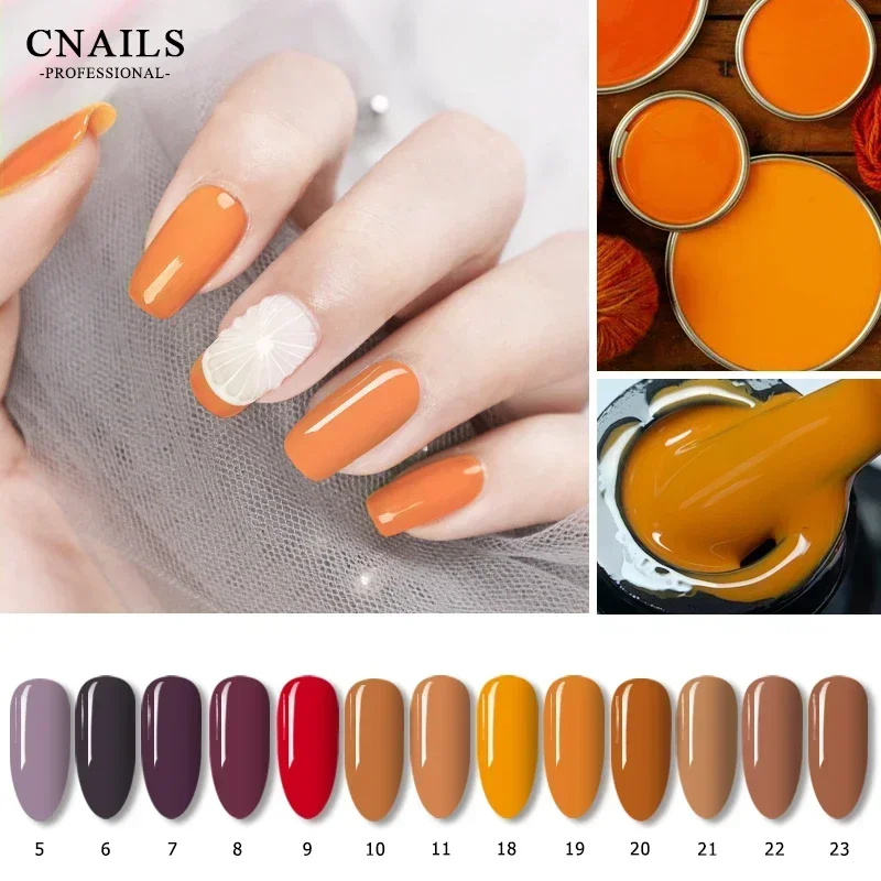 Cnalis New Regular Gel Nail Polish For Nail Art UV LED Gel Lamp Nail Varnishes Base Top Coat Soak Off Lacquer Nails Accesorios