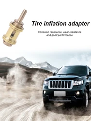 6.5/8mm Air Chuck Adapter Metal Tire Inflator Chuck Quick Connect Pump Nozzle Clamp Inflation Connector Tire Pump Accessories