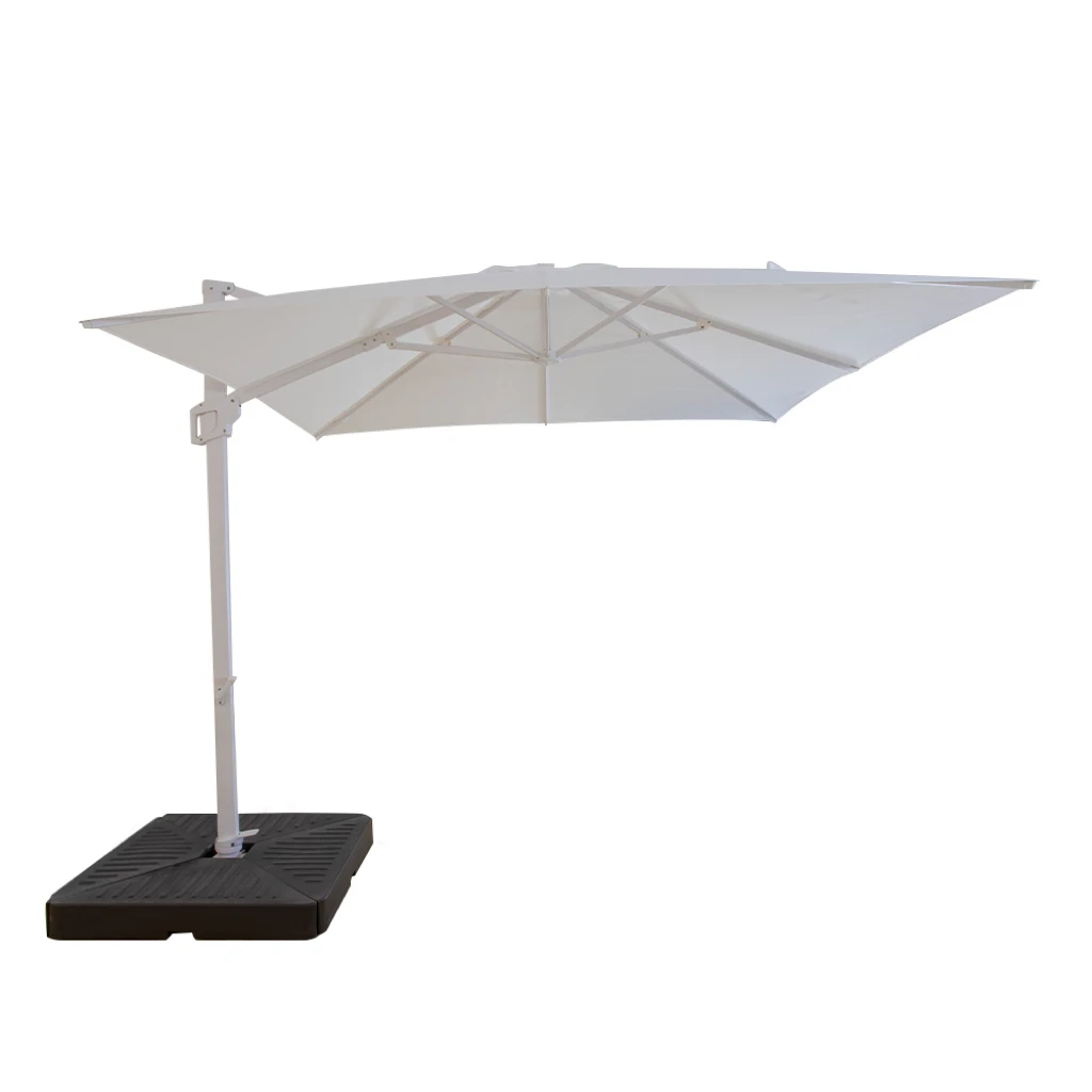 

Aluminum Cantilever Patio Garden Outdoor Umbrella Led