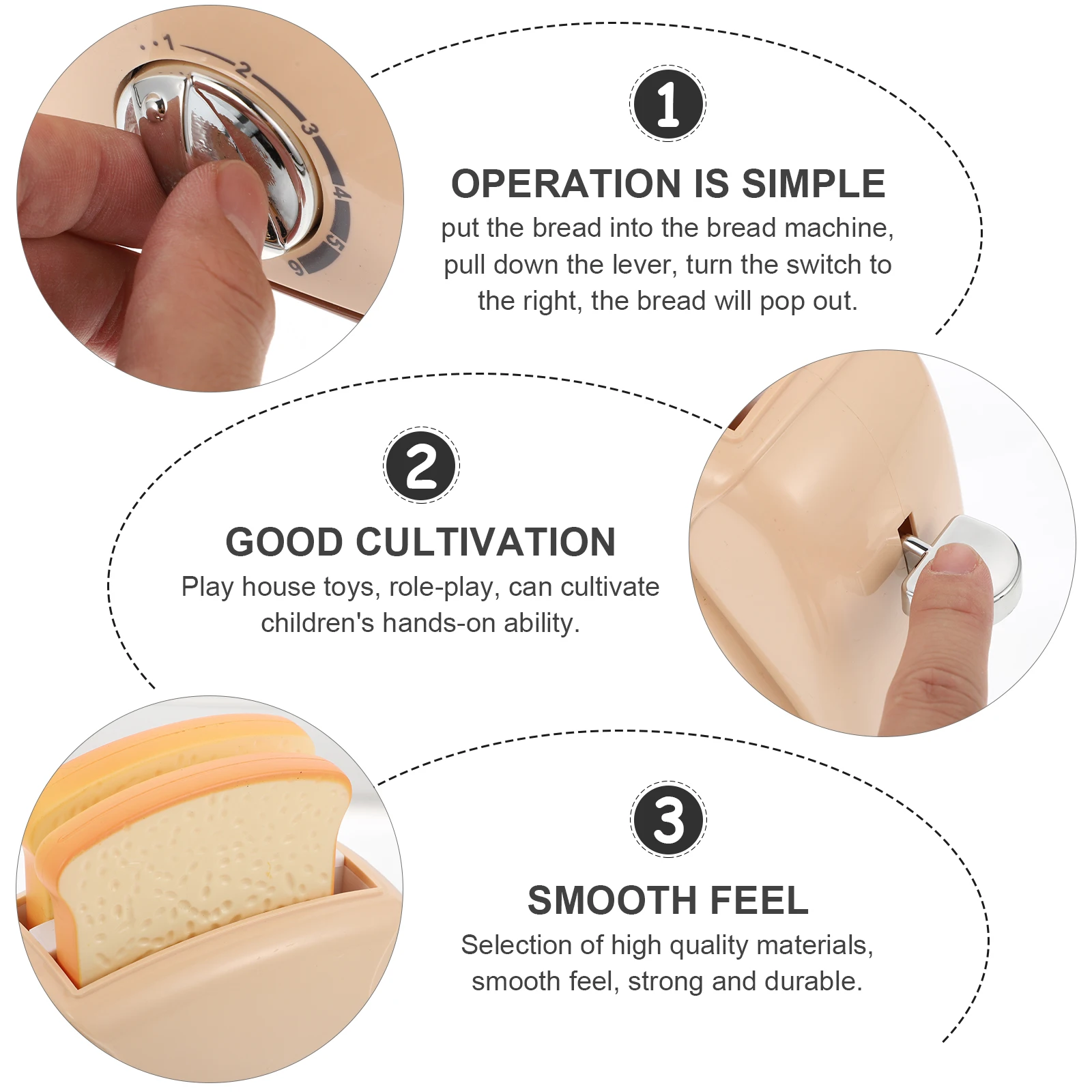 1pc ミニレトロトースターパンマシン装飾シミュレーションおもちゃミニチュアキッチンオーブンプレイ用品模擬家具プラスチック