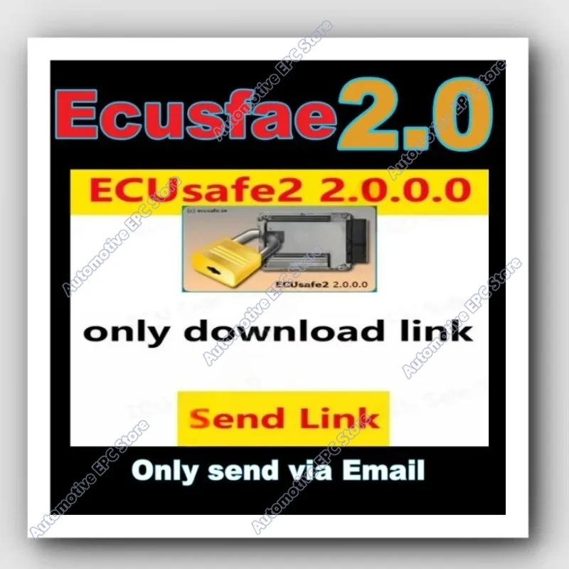 ECU Safe 2.0  Hot Selling ECUSafe 2.0 ECU ECM 2.0 Diagnostic Tool CD DVD Software For Car and Trucks CD USB work with KESS