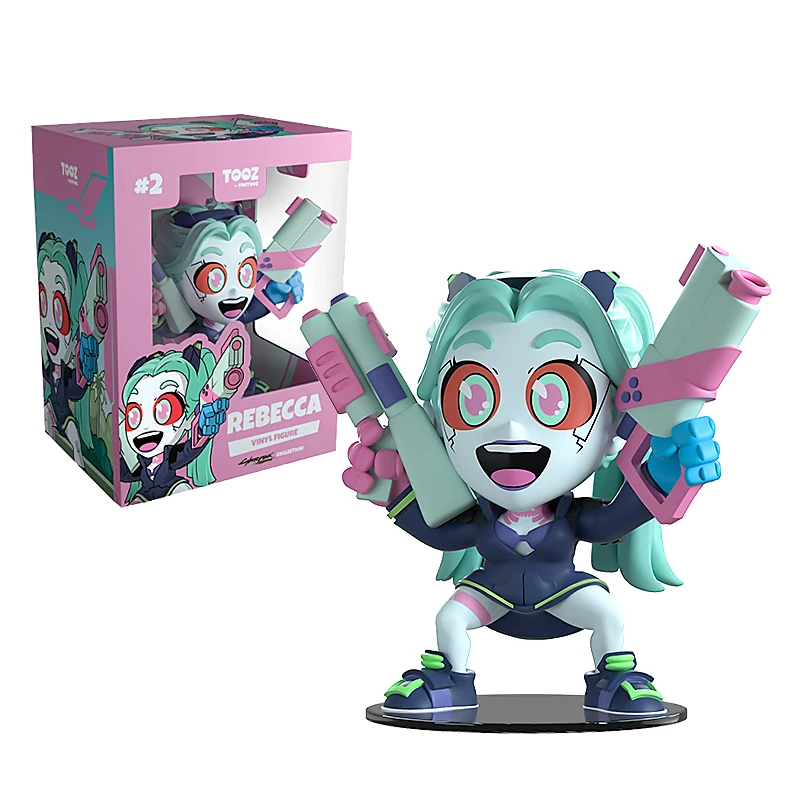 

Youtooz Genuine 2077 Edgerunners Q Style Action Figure Lucy David Collectible Figurine Desktop Decor For Fans