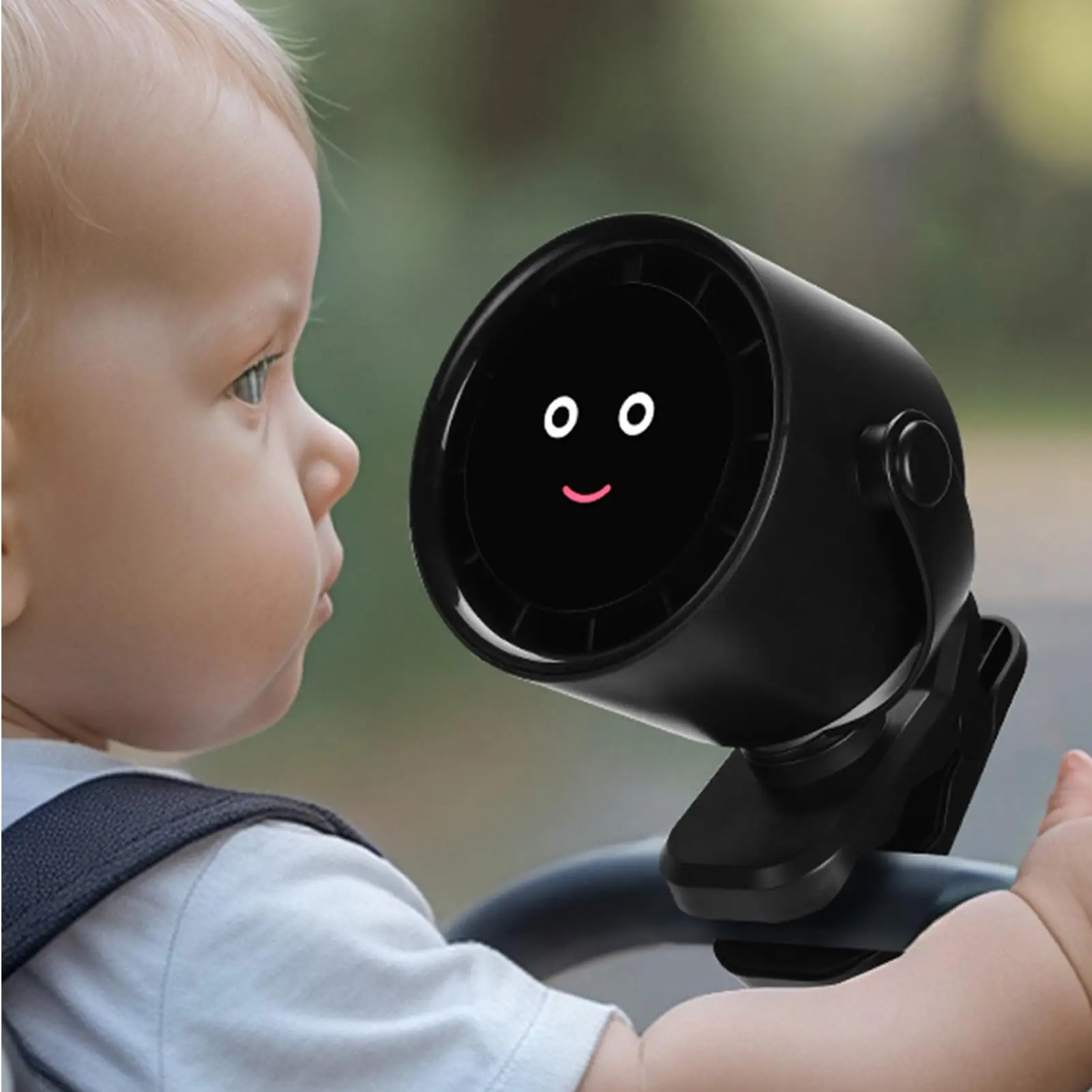 

Персональный вентилятор с зажимом, перезаряжаемый вентилятор, портативный USB перезаряжаемый тихий охлаждающий прибор для спальни, прикроватной тумбочки, поездок на работу