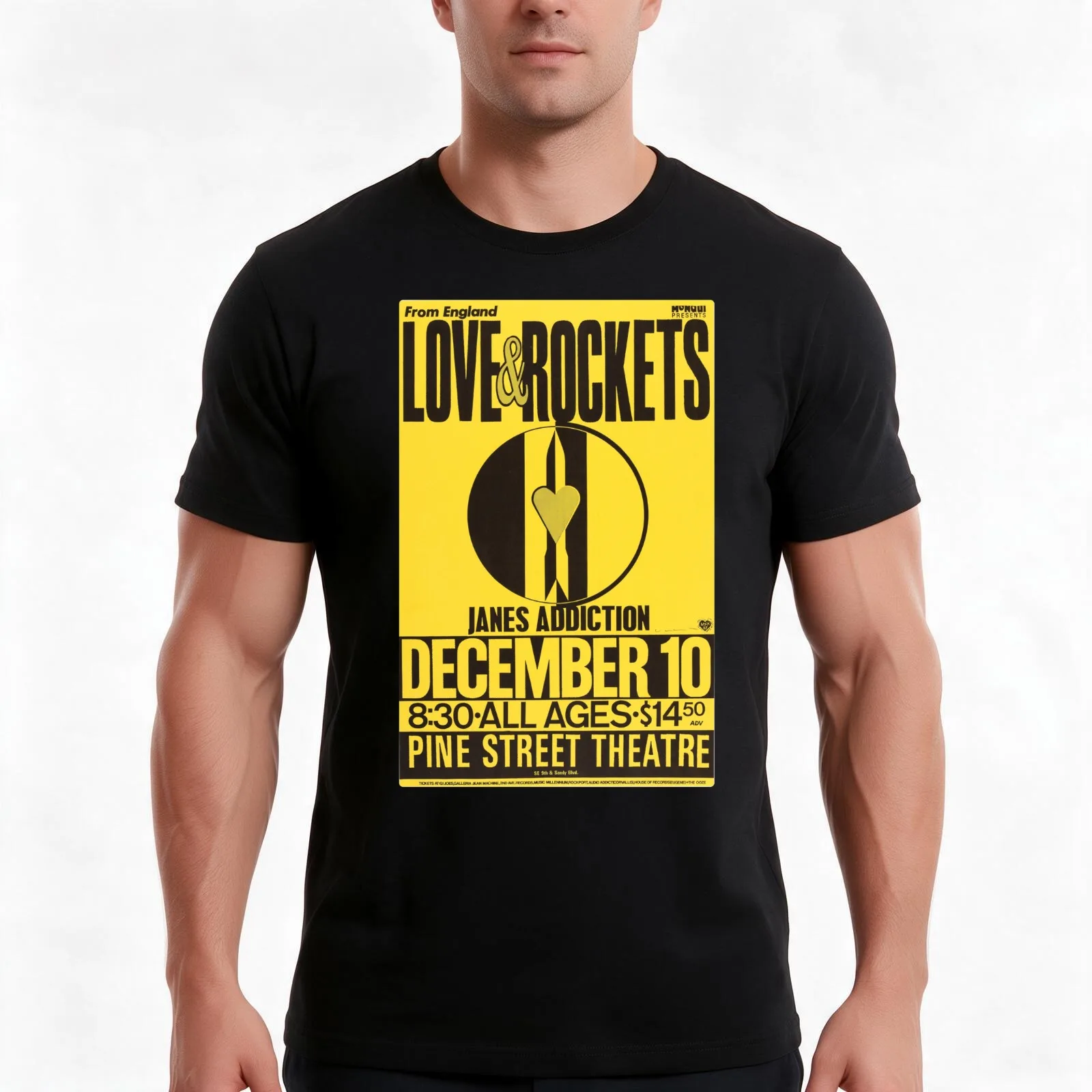 Love And Rockets Jane's Addiction. T-Shirt Summer Casual Cotton Tee Oversized Streetwear Tops Vintage Graphic Print