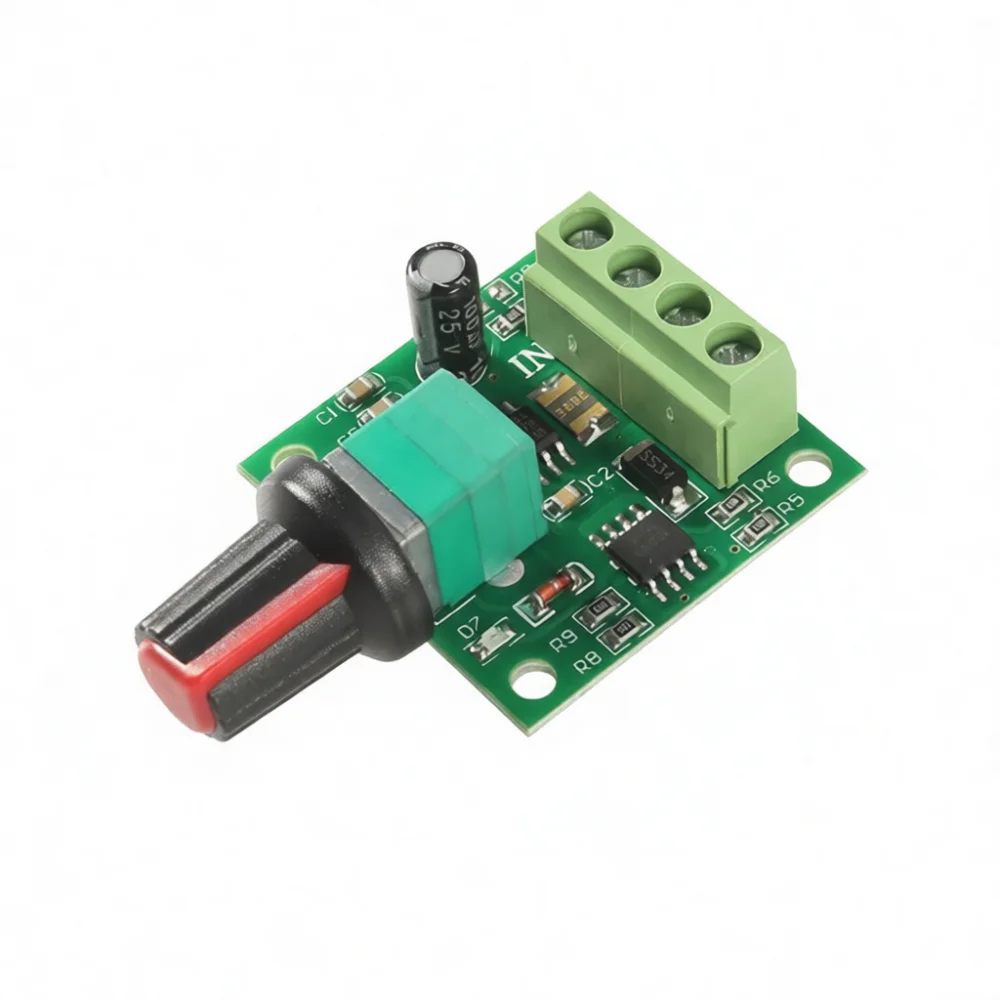 PWM DC Motor Speed Controller 1 8V 3V 5V 6V 12V 2A Regulator Board With Switch Function For Electronic Hobbyists Project Gear